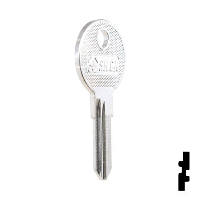 Uncut Key Blank | Hafele | HF75R, SI - Image 5