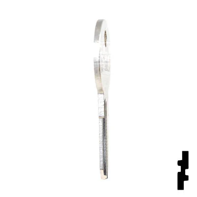 Uncut Key Blank | Hafele | HF75R, SI - Image 7