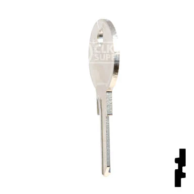 Uncut Key Blank | Hafele | HF75R, SI - Image 9