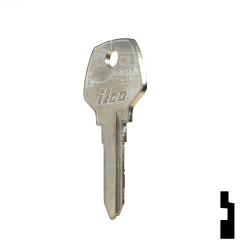 Uncut Key Blank | Harley Davidson | X125 - Image 22