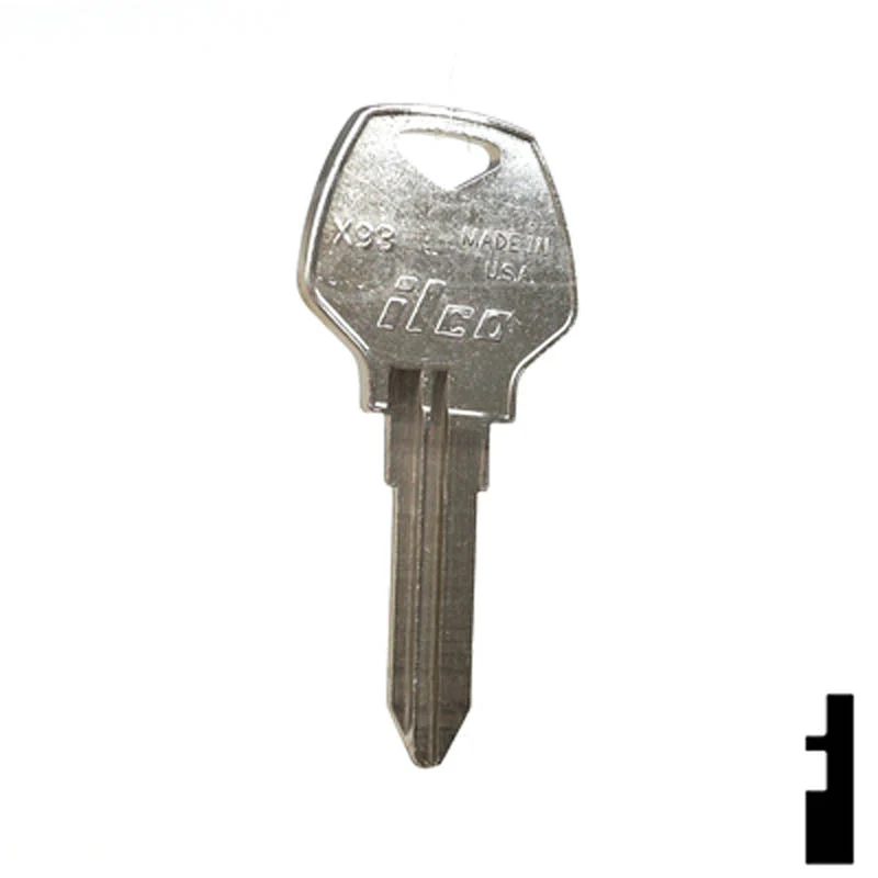 Uncut Key Blank | Harley Davidson | X93 - Image 3