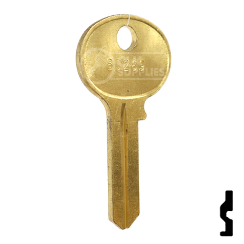 Uncut Key Blank | Hercules | BD269 - Image 3