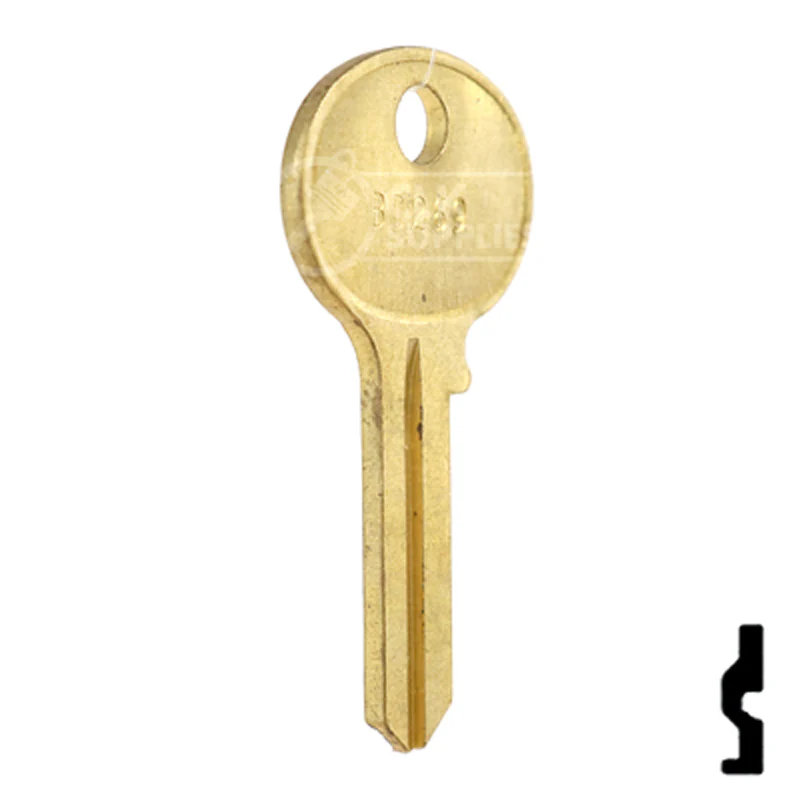 Uncut Key Blank | Hercules | BD269 - Image 4