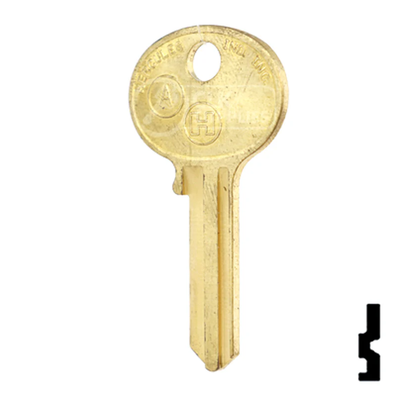 Uncut Key Blank | Hercules | BD271 - Image 11