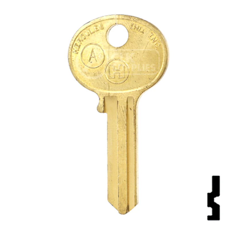 Uncut Key Blank | Hercules | BD271 - Image 12