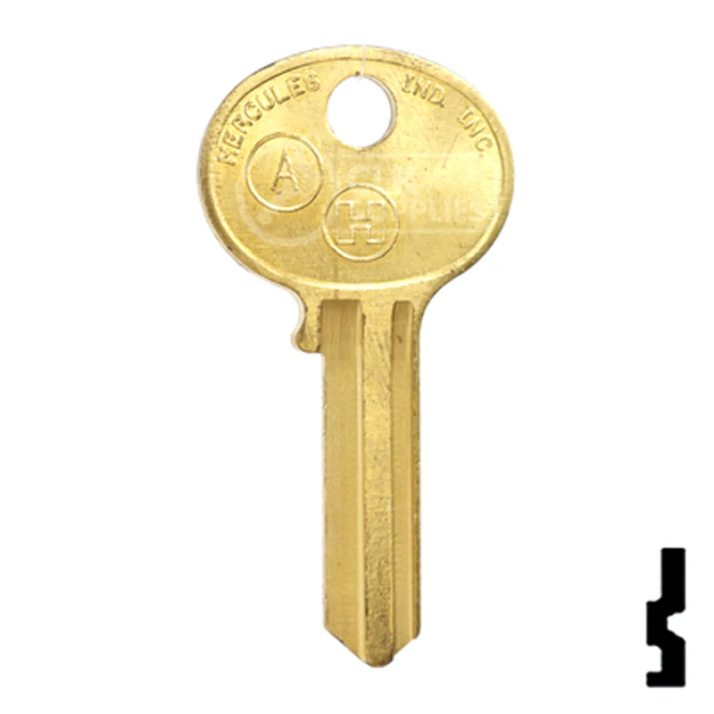 Uncut Key Blank | Hercules | BD271 - Image 14