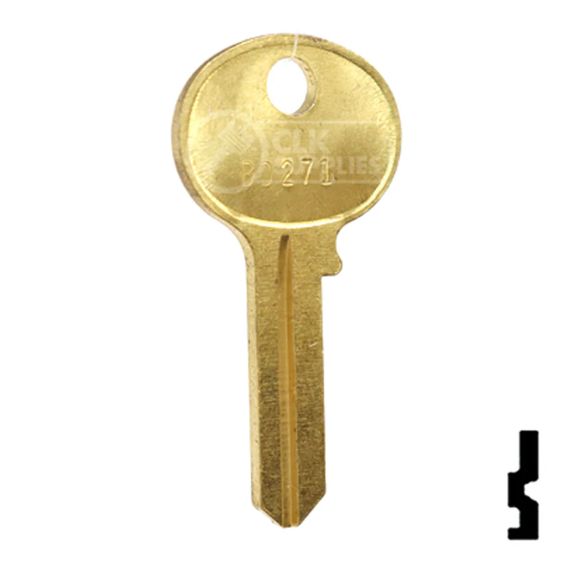 Uncut Key Blank | Hercules | BD271 - Image 3