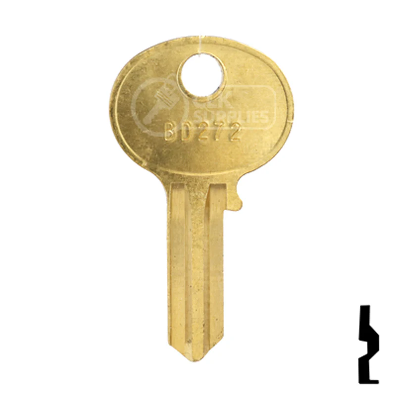 Uncut Key Blank | Hercules | BD272 - Image 2