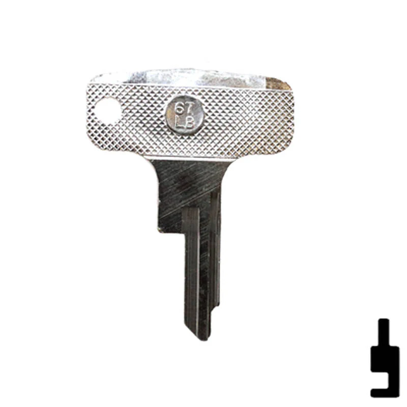 Uncut Key Blank | Honda Motorcycle | 67LB - Image 13