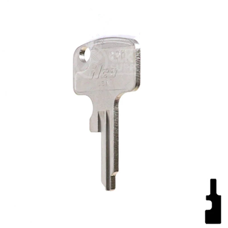 Uncut Key Blank | Honda Motorcycle | HD11 - Image 22
