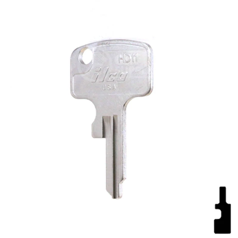 Uncut Key Blank | Honda Motorcycle | HD11 - Image 23