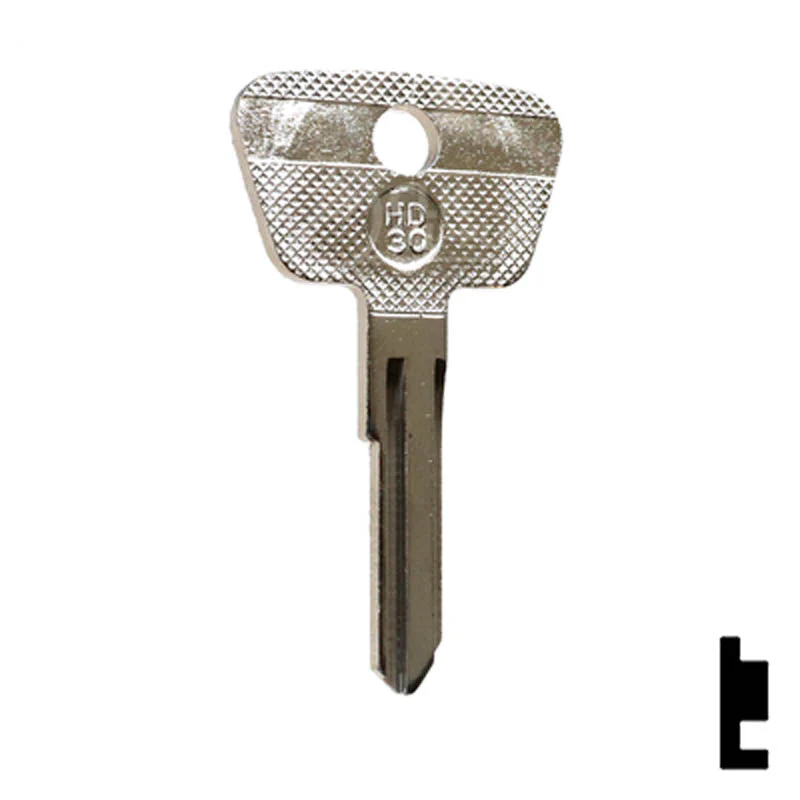 Uncut Key Blank | Honda Motorcycle | HD30 - Image 14