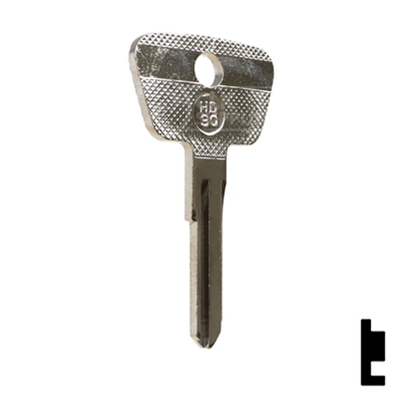 Uncut Key Blank | Honda Motorcycle | HD30 - Image 15