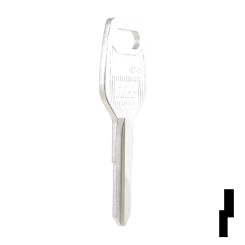 Uncut Key Blank | Honda Motorcycle | HD45 - Image 5