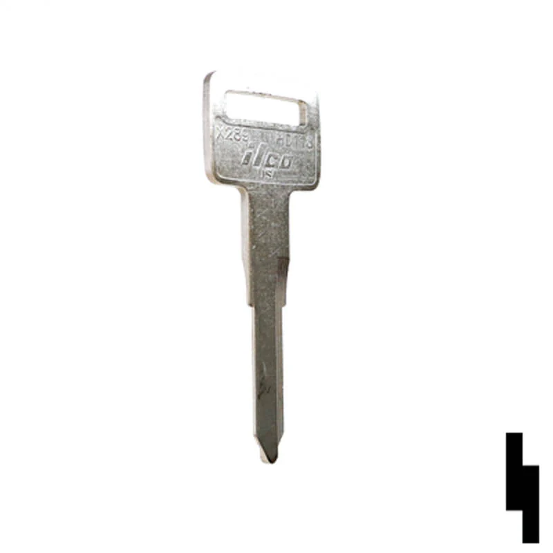 Uncut Key Blank | Honda Motorcycle | X289, HD118 - Image 4