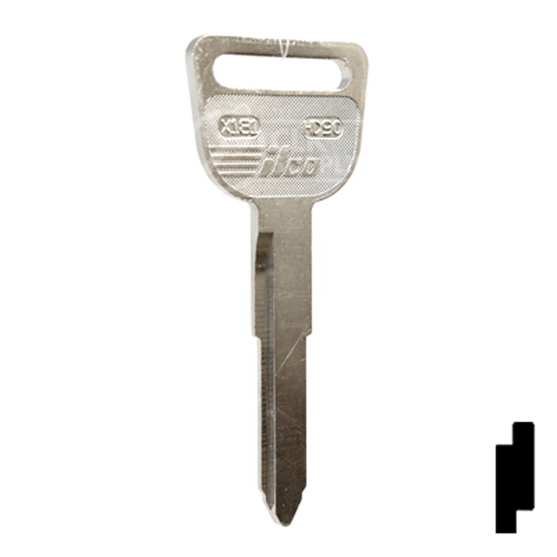 Uncut Key Blank | Honda | X181, HD90 - Image 3