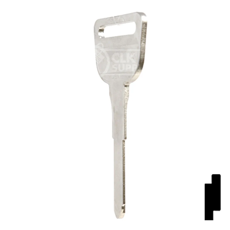 Uncut Key Blank | Honda | X181, HD90 - Image 9
