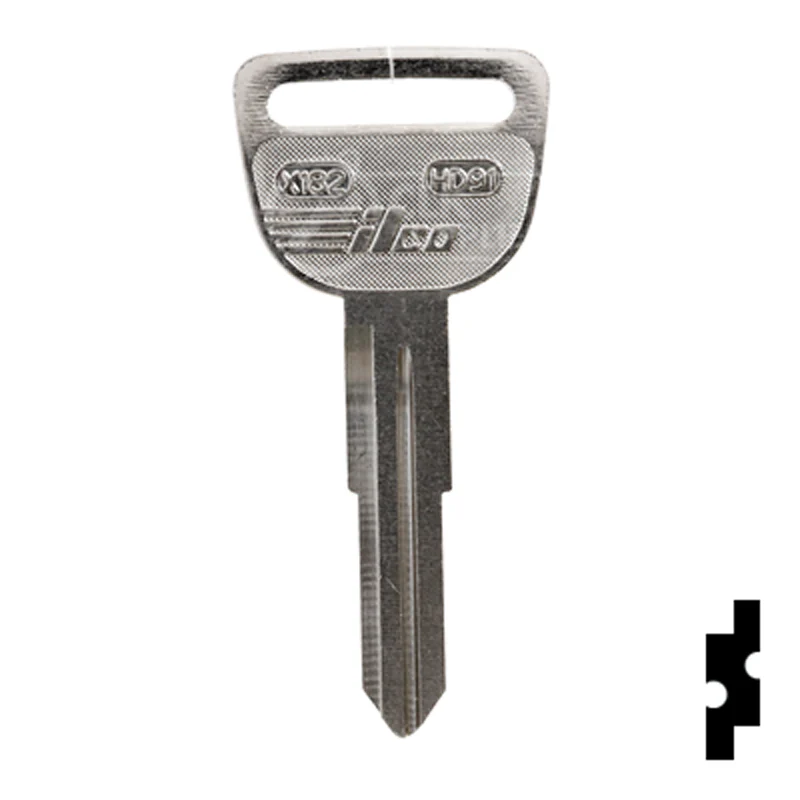 Uncut Key Blank | Honda | X182, HD91
