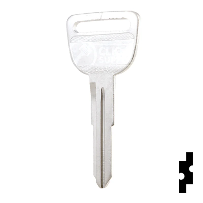 Uncut Key Blank | Honda | X182, HD91 - Image 12