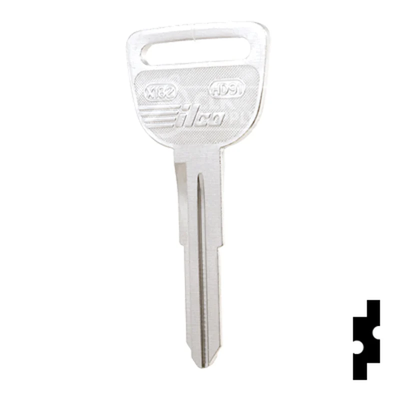 Uncut Key Blank | Honda | X182, HD91 - Image 24