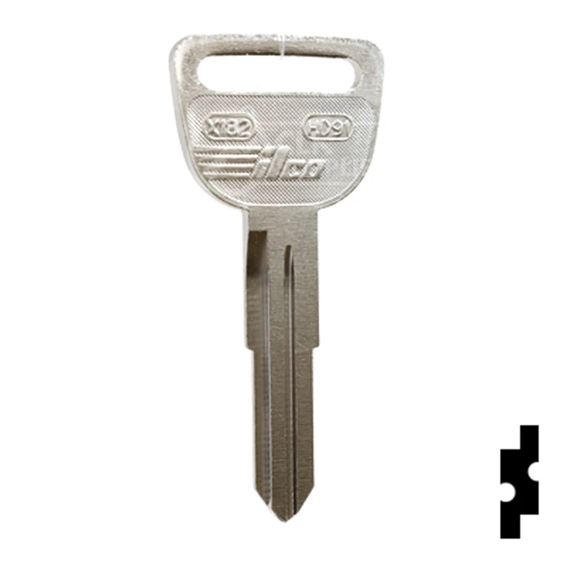 Uncut Key Blank | Honda | X182, HD91 - Image 3