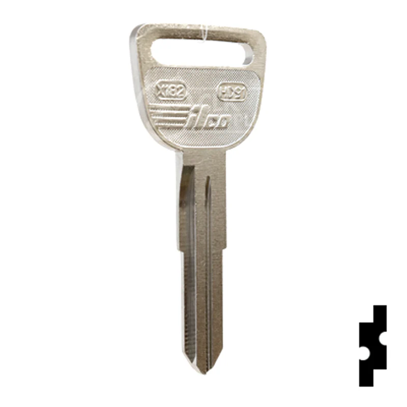 Uncut Key Blank | Honda | X182, HD91 - Image 4