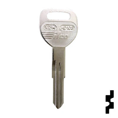 Uncut Key Blank | Honda | X214, HD103 - Image 2