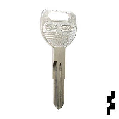 Uncut Key Blank | Honda | X214, HD103 - Image 3
