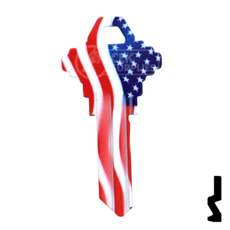 Happy Keys- Stars N Stripes Schlage SC1