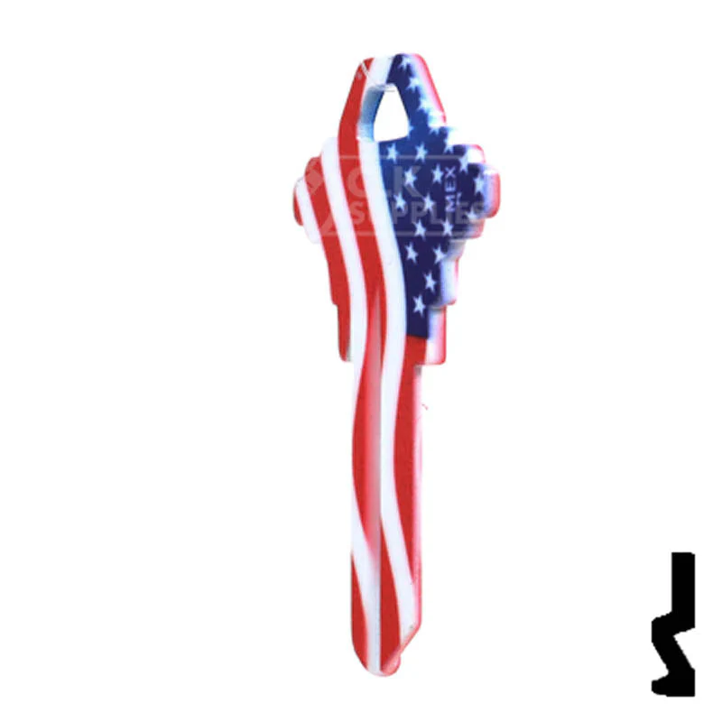 Happy Keys- Stars N Stripes Schlage SC1 - Image 10