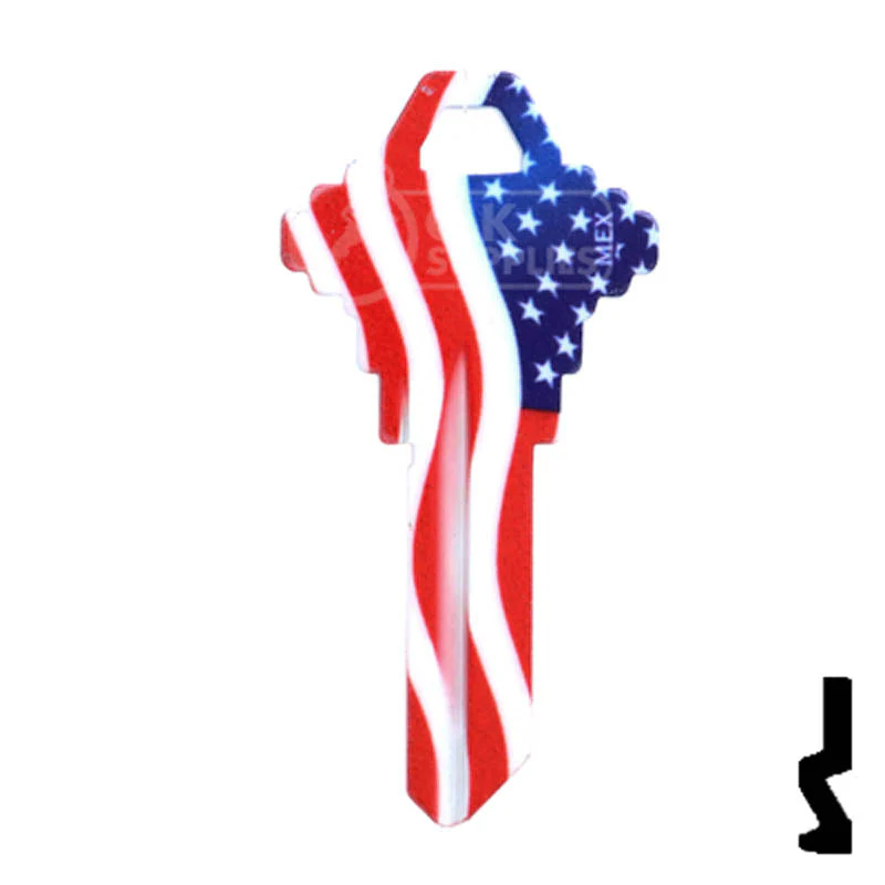 Happy Keys- Stars N Stripes Schlage SC1 - Image 14