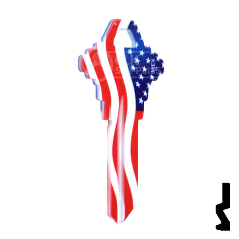Happy Keys- Stars N Stripes Schlage SC1 - Image 16