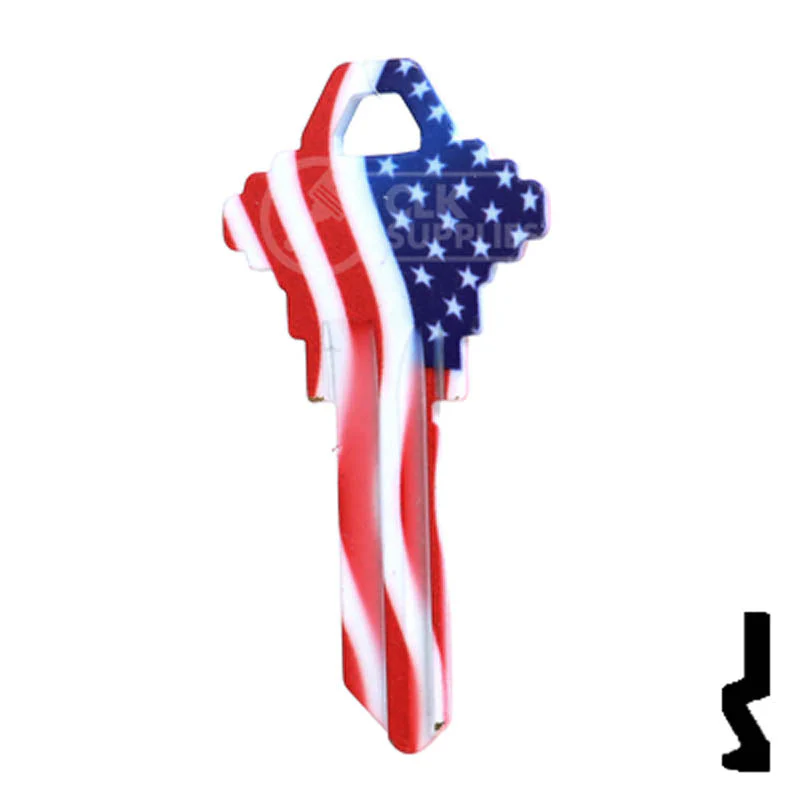 Happy Keys- Stars N Stripes Schlage SC1 - Image 24