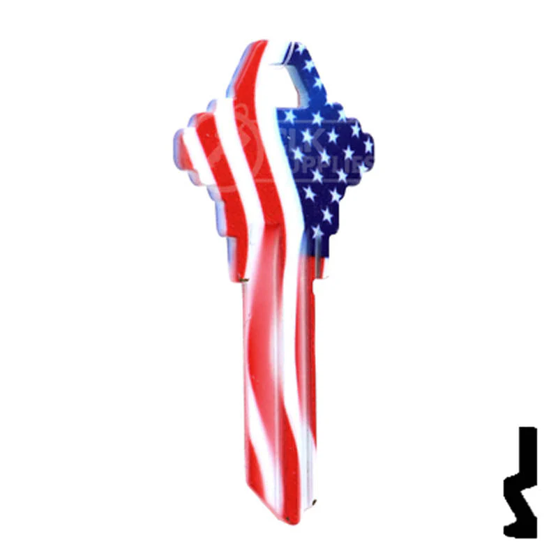 Happy Keys- Stars N Stripes Schlage SC1 - Image 4