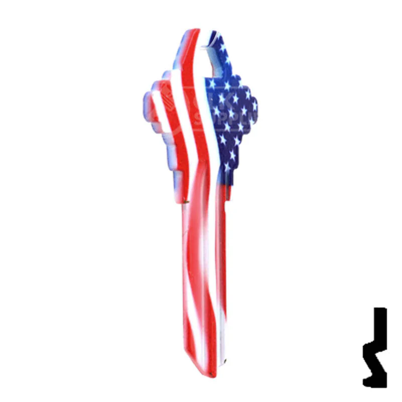 Happy Keys- Stars N Stripes Schlage SC1 - Image 5