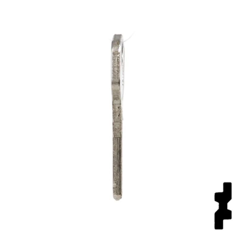 Uncut Key Blank | HP, Burg | BUR-9D - Image 20