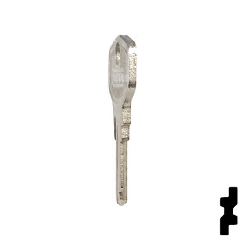 Uncut Key Blank | HP, Burg | BUR-9D - Image 21