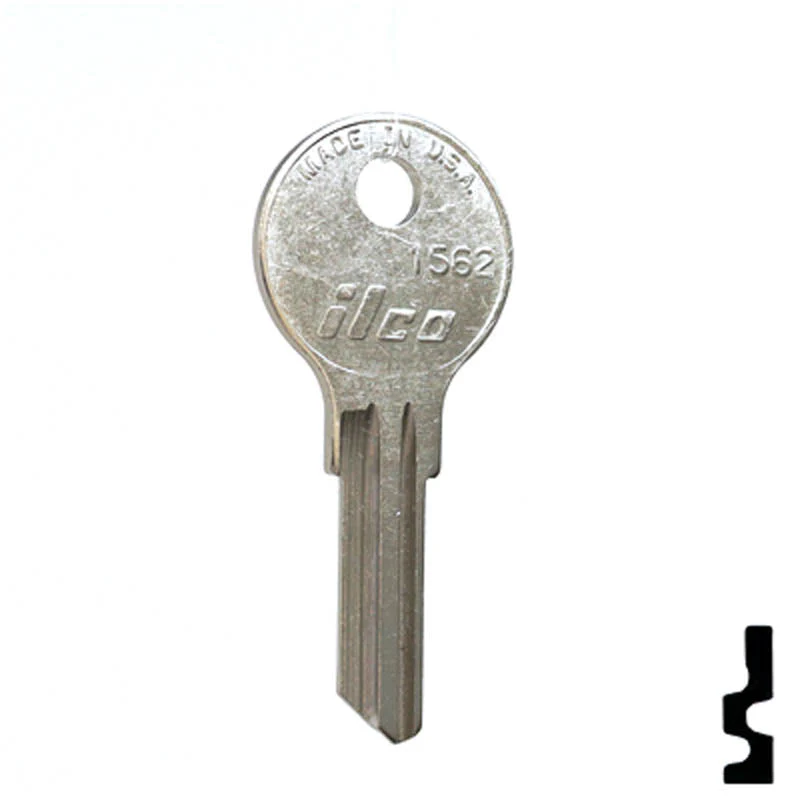 Uncut Key Blank | Hudson | 1562 - Image 2