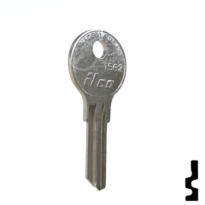 Uncut Key Blank | Hudson | 1562 - Image 3