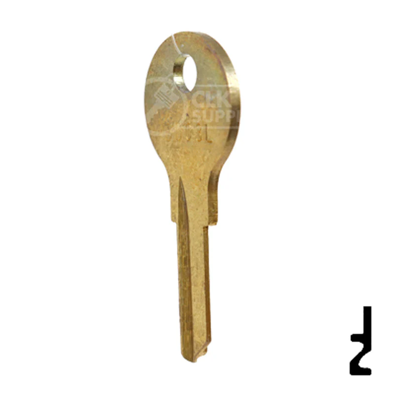 Uncut Key Blank | Hudson | BD03L - Image 21