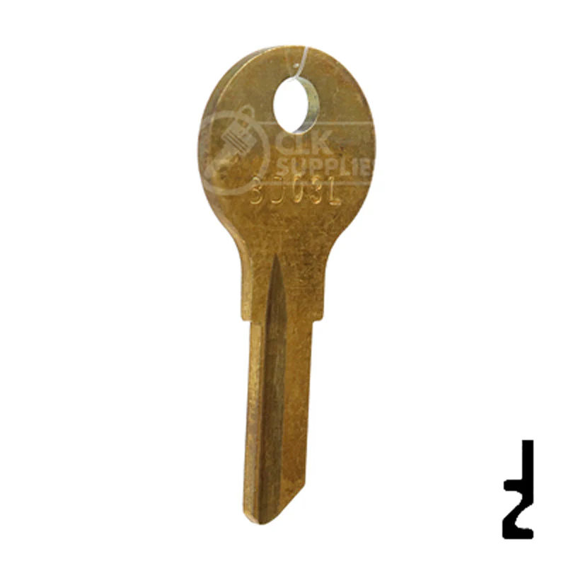 Uncut Key Blank | Hudson | BD03L - Image 3