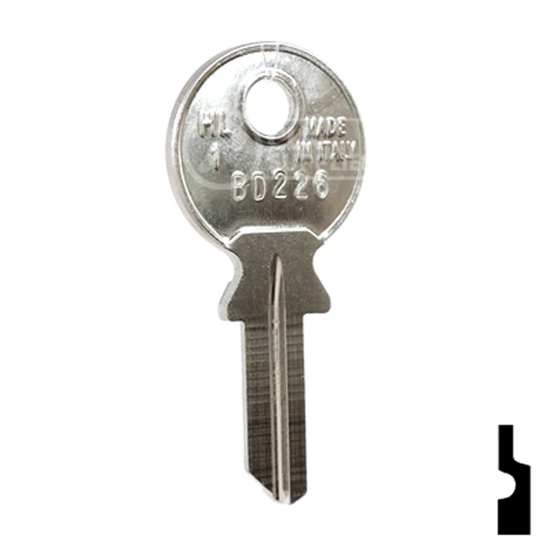 Uncut Key Blank | Huwil, Hafele | BD226 - Image 15