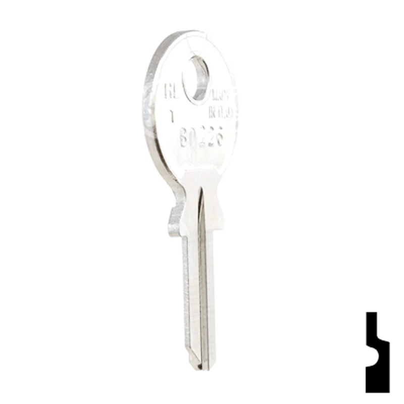 Uncut Key Blank | Huwil, Hafele | BD226 - Image 17