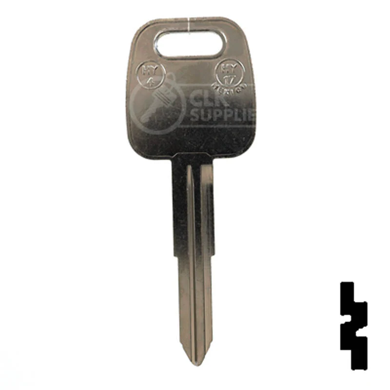 Uncut Key Blank | Hyundai | HY4 - Image 13