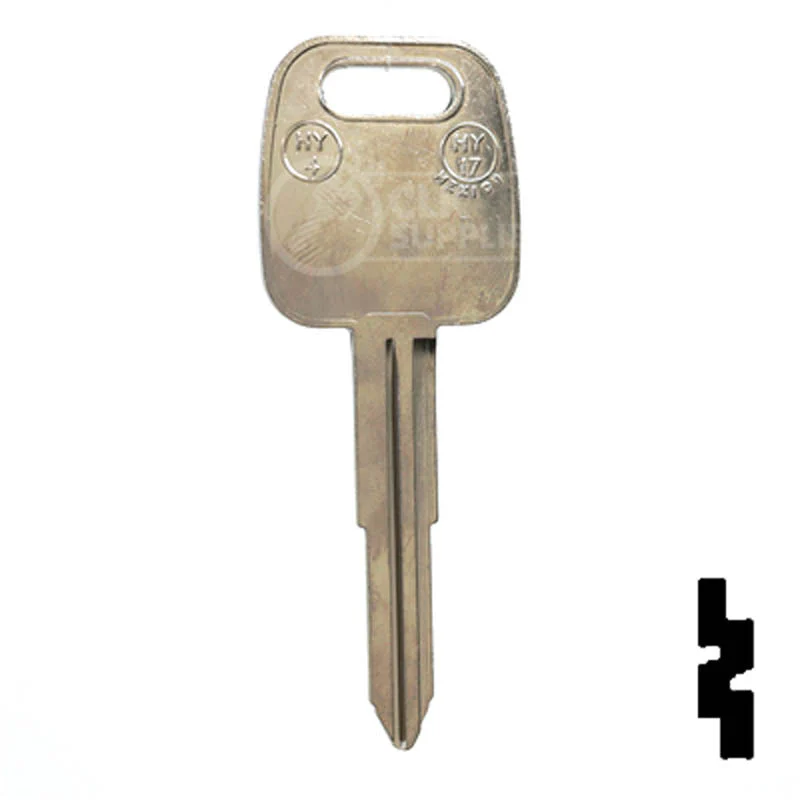 Uncut Key Blank | Hyundai | HY4 - Image 14