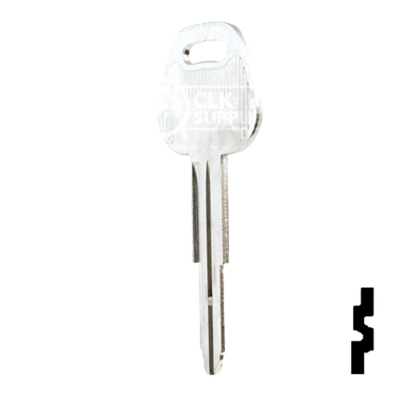 Uncut Key Blank | Hyundai, Mitsubishi | X196, HY5 - Image 10