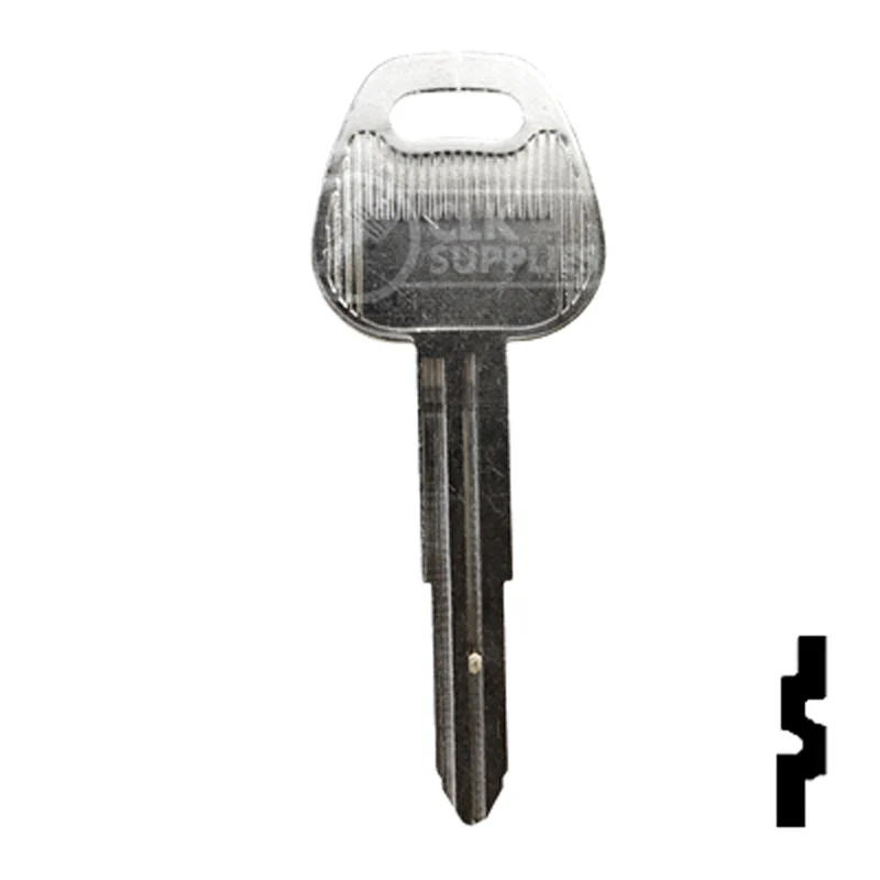 Uncut Key Blank | Hyundai, Mitsubishi | X196, HY5 - Image 13