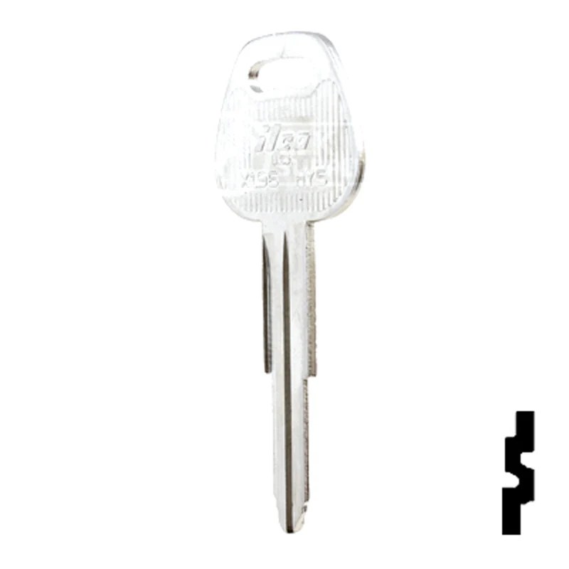 Uncut Key Blank | Hyundai, Mitsubishi | X196, HY5 - Image 22