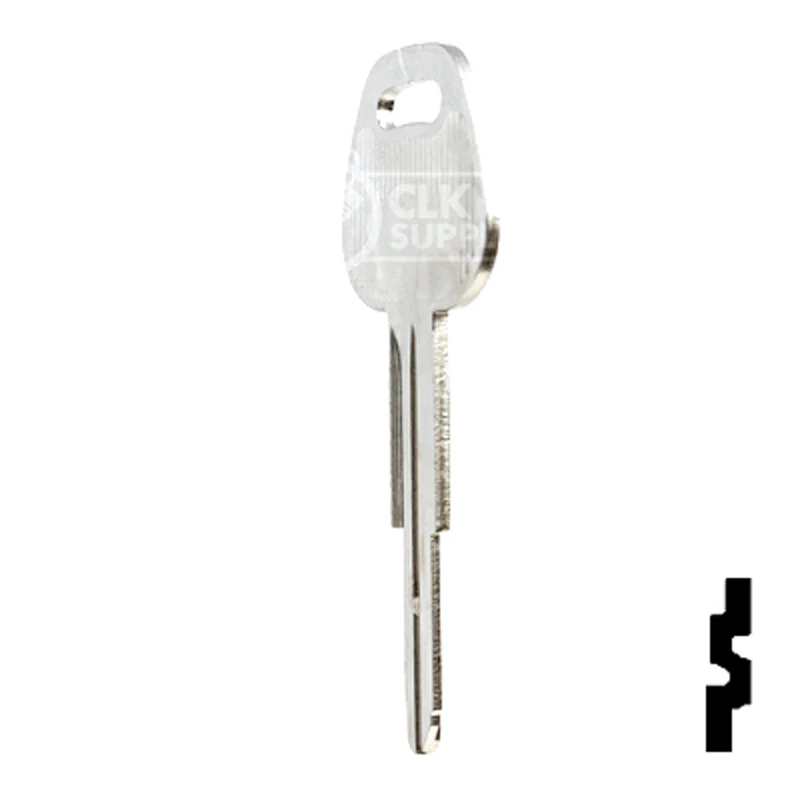 Uncut Key Blank | Hyundai, Mitsubishi | X196, HY5 - Image 9