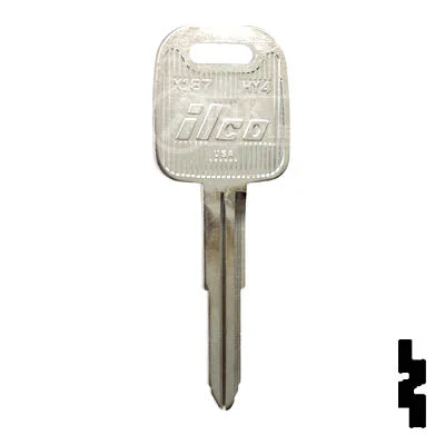 Uncut Key Blank | Hyundai | X187, HY4 - Image 2